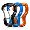 Outdoor Hammock Double Locking Buckle, Multifunctional Aluminum Alloy Hanging Buckle, Camping Hammock Quick Hanging Buckle 1