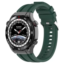 22mm Premium Silicone Watch Band - Universal Fit Bracelet Strap for Galaxy watch 46mm (Green)