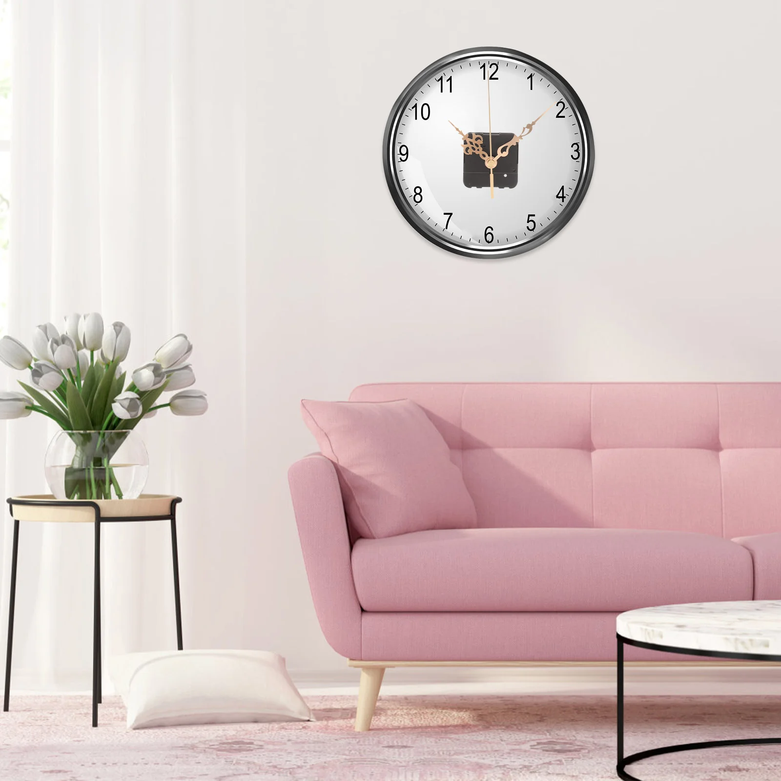 Quartz Clock Kit Reverse Movement Small Mechanism Replacement Backward Hands Motor Movements Operated Work