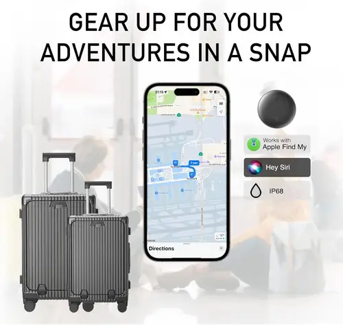 HENNCER Smart Tag for Apple Airtags Tracker find my apple Bluetooth Tracker with Tuya Anti Lost Item Locator Suitable suitcase - Image 6