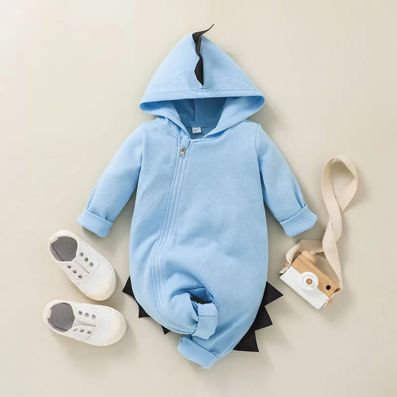 

SAILEROAD 2022 New Baby Girls Dinosaurs Designs Toddler Cotton Children' Clothing Costume Kids Boys Long Sleeve Boys Romper
