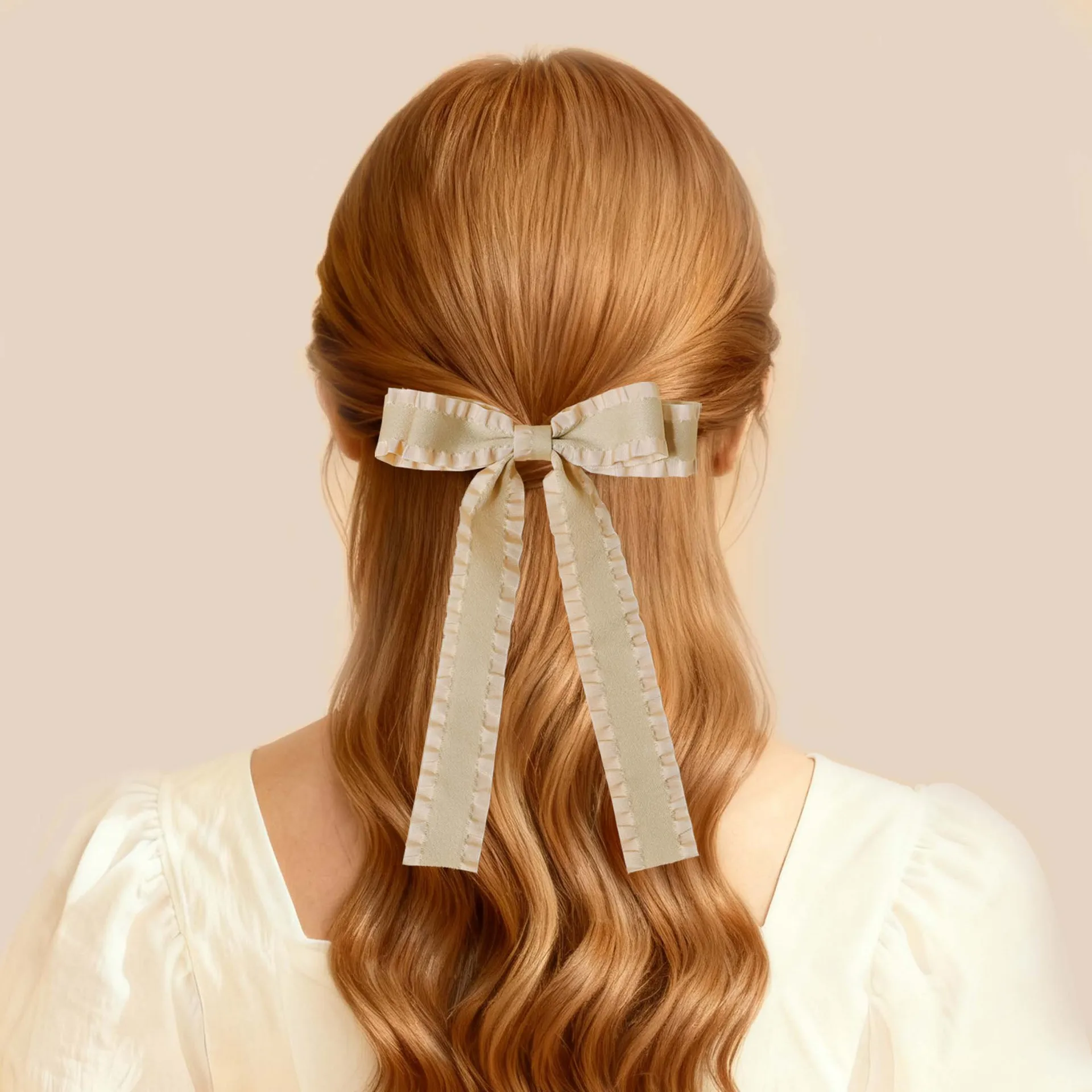 1/6 Stück Damen-Haarspangen, japanische Schleife, plissiert, Kawaii, einfach, niedlich, süß, vielseitig, hochwertiges Haar-Accessoire für Kinder – Detail 7