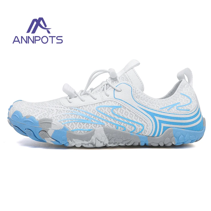 Breathable Aqua Couple's Quick-Drying Beach Swimming Sneakers Non-Slip Water Wading Shoes Indoor Multi-Functional Yoga Shoes