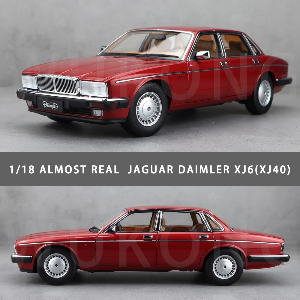 1/18 почти настоящие 810541 XJ XJ6 XJ40 фламенко красные фотообои автомобили подарки для друзей