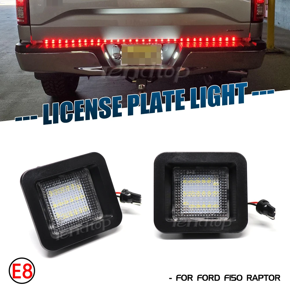 

Лампа заднего номерного знака для Ford F150 2015-6000 Raptor, 2018 K, 2 шт.