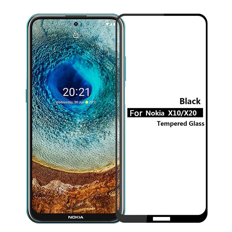 Universal 9H Tempered Glass Screen Protector with HD Black Edge Full Coverage
