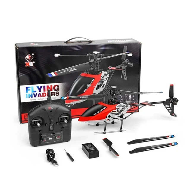 Wltoys-rcヘリコプターxk V912-A,4チャンネル,シングルブレード,屋外