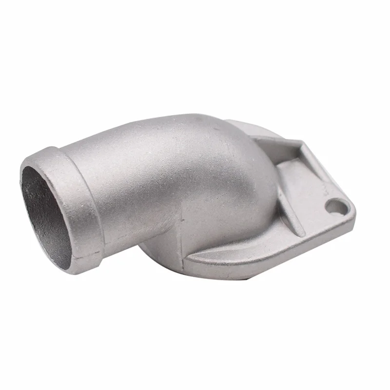 Aluminum Pipe 055121121F Aluminium Coolant Flange Hose Pipe Connector Fit for Audi 100 Seat Toledo VW Jetta Passat Transporter Golf MK2 72-03