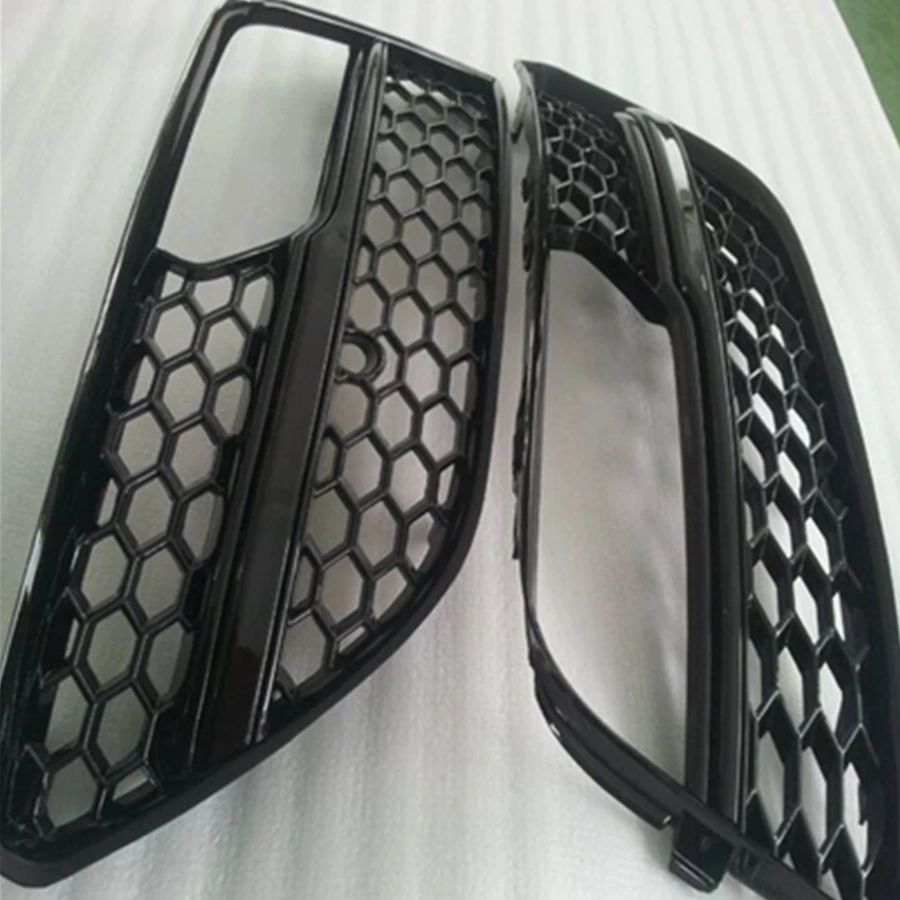 

Car Modified Accessory Black Fog Light Cover Lamp Frame Grille Fits For Audi A3 2014 2015 2016 Fog Light Grille