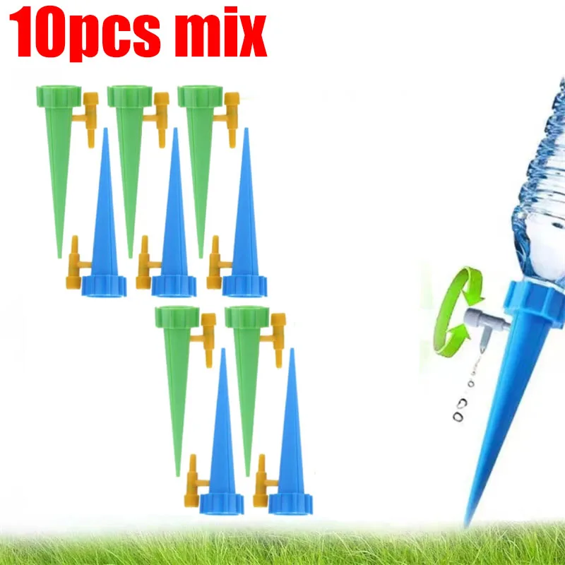10pcs-blue and green