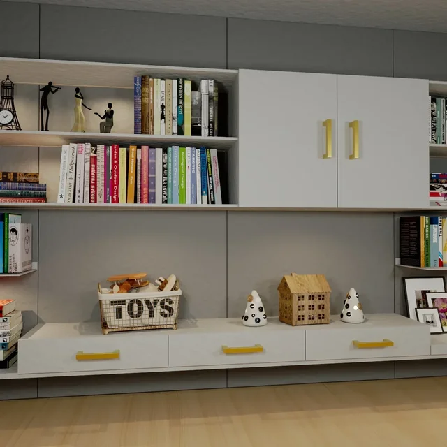 สแควร์เฟอร์นิเจอร์ฮาร์ดแวร์สีดําตู้สแตนเลสสตีลลูกบิดประตูตู้ตู้เสื้อผ้าลิ้นชักดึง 6