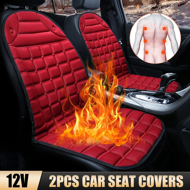 Car Seat Heating Pad Universal 12V Heating Pads Auto Winter Warmer Heater  Mat Winter Warmer Cover - AliExpress