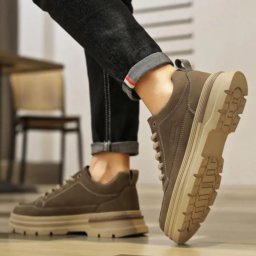 Men's Casual Walking Shoes Breathable Lightweight Trainers_voghion.com