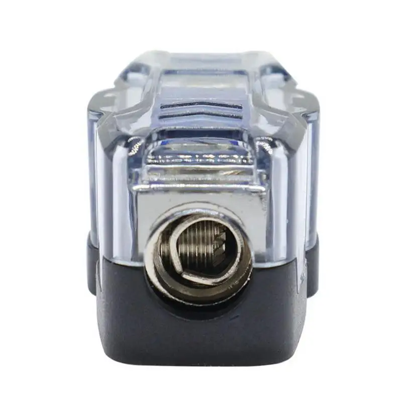 Car Audio Power 100A Fuse Holder Automotive Zinc Alloy 60A Fuse Box Universal Spare Parts Repair Replacement Accessories