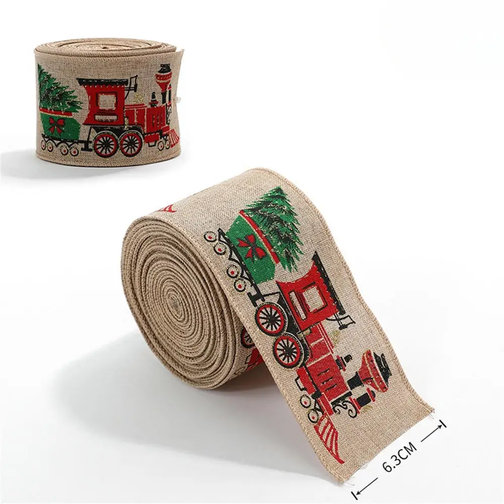 jijAcraft Nastro di Iuta 6 cm di Larghezza, 10 m Nastro di Tela Regalo Bianco con Filo, Nastro Decorativo cablato, per Artigianato, Fiocco, Festa di Battesimo, Matrimonio, Decorazioni Natalizia