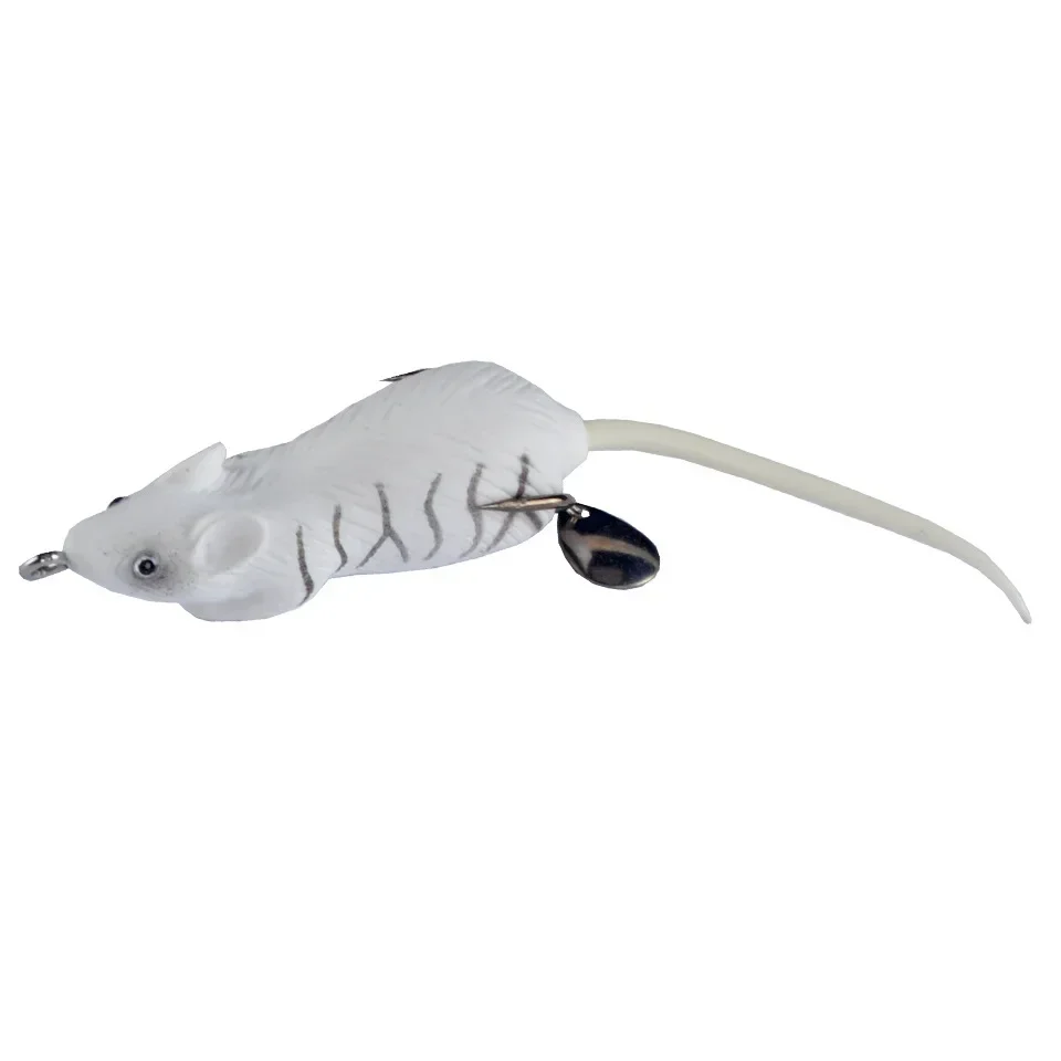 6CM 12.5g Simulation Mouse Fishing Lure Soft CrankBait Minnow Lure  Propeller Mouse Fishing Lure Whopper Plopper Bionic Bait - AliExpress