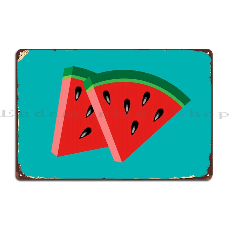 

Melon Metal Sign Retro Kitchen Classic Wall Decor Customized Tin Sign Poster