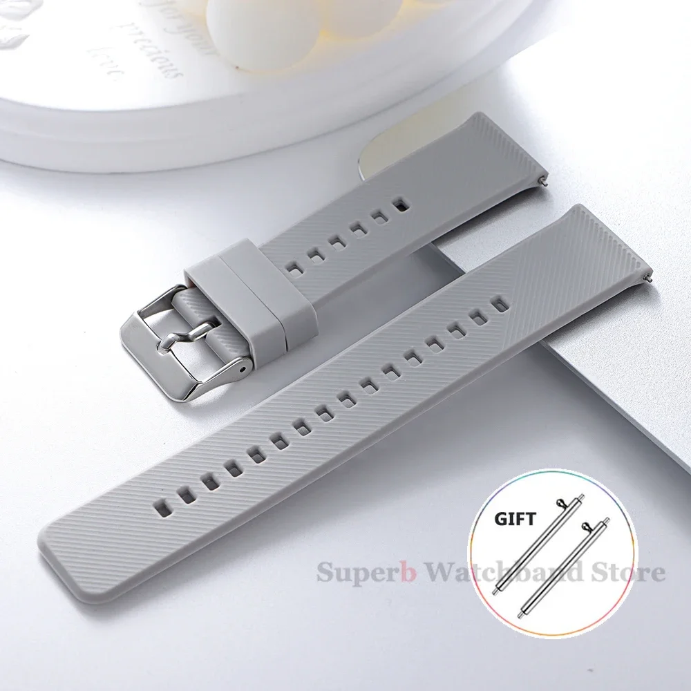 Premium Silicone Quick Release Watch Band - Versatile Wristband