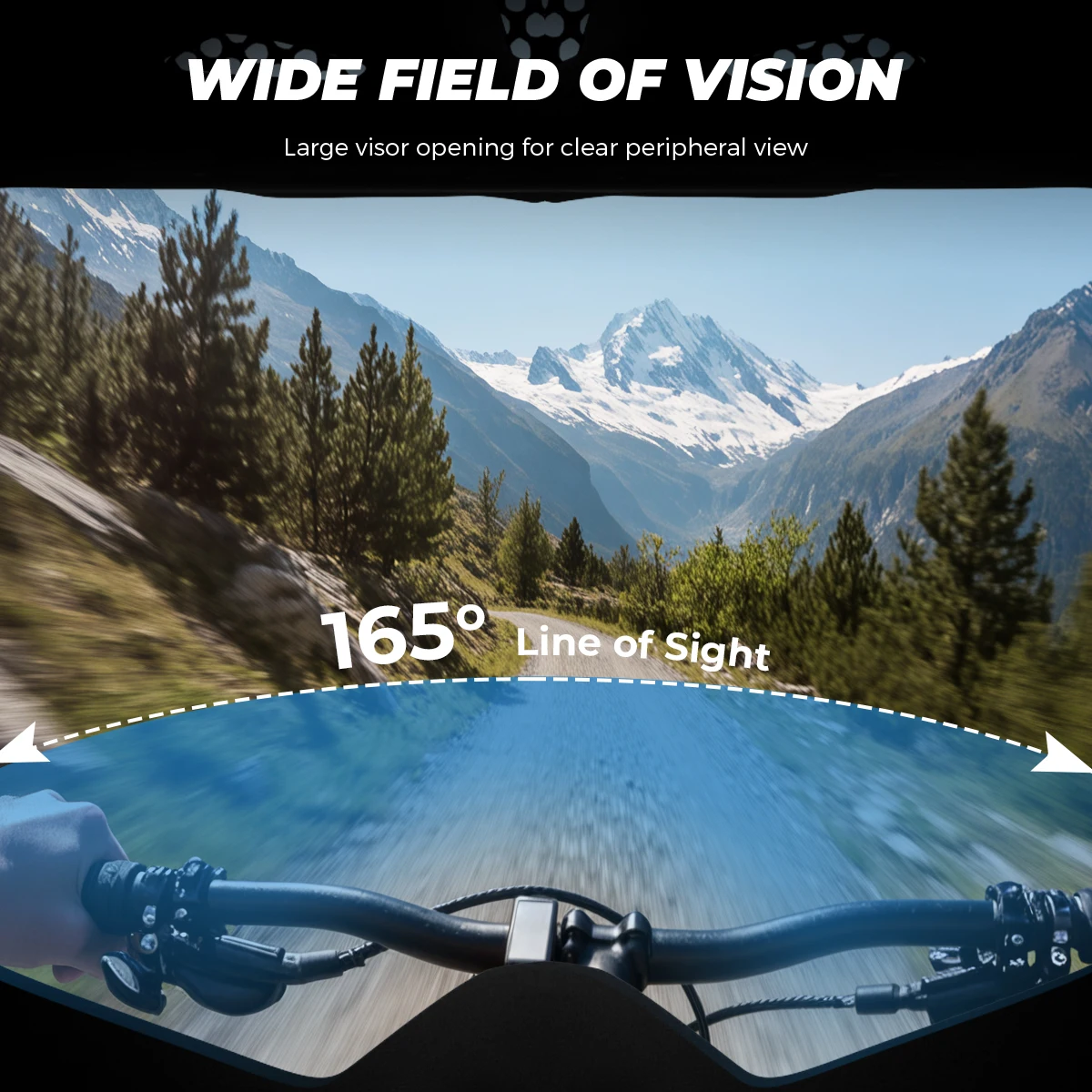 Men's Detachable Full Face MTB Helmet's 6