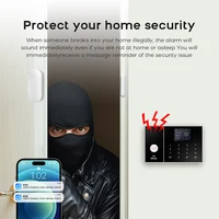 PGST Security Alarm System for Home GSM WIFI Alarm Host with Door and Motion Sensor Tuya Smart App control - Image 5