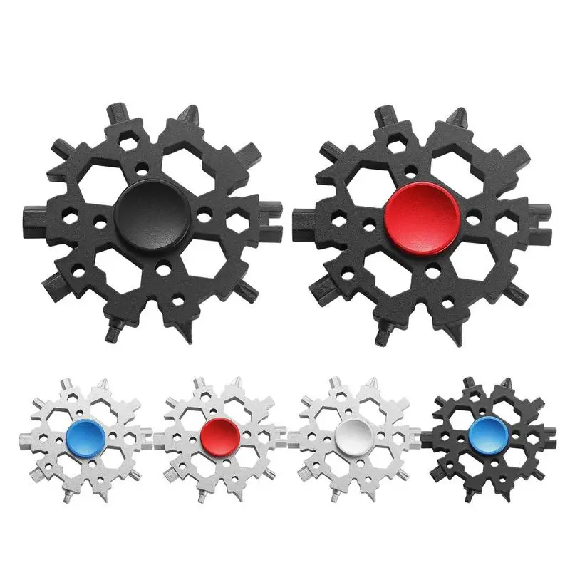 

Portable 23-in-1 Snowflake Torque Wrench Multi-tool Tools Set Multifunctional Snowflake Screwdriver Hand Tools Manual Tool