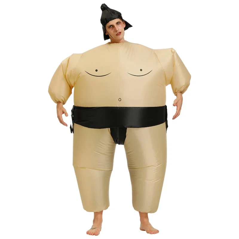 

Halloween Cosplay Costumes Blow Up Sumo Fighter Inflatable Costumes Christmas Wrestling Party Role Play Dress Up for Adult