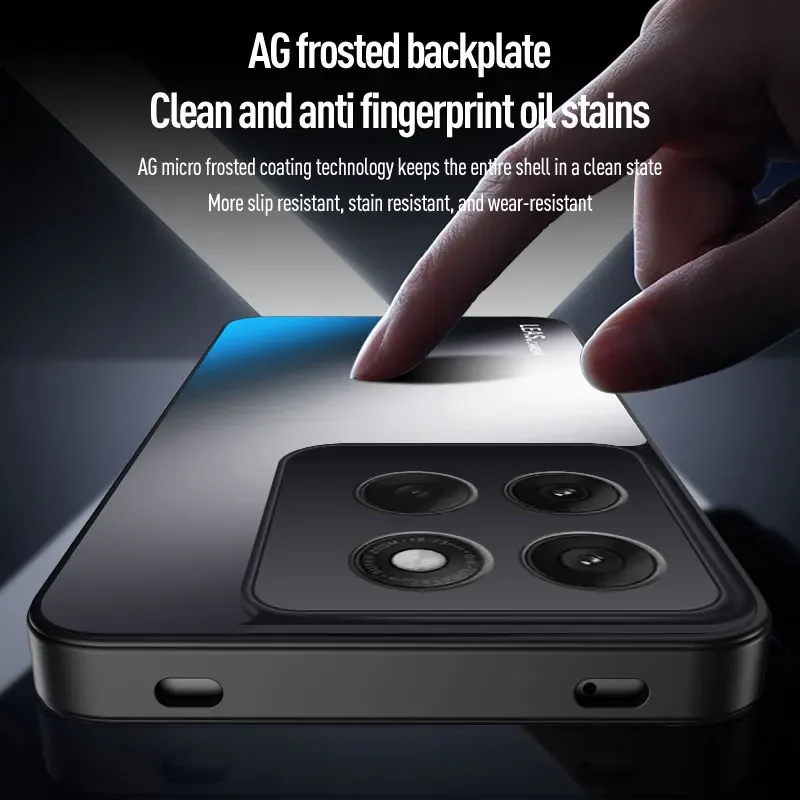 ShockProof Frosted Soft TPU Matte Back Cover