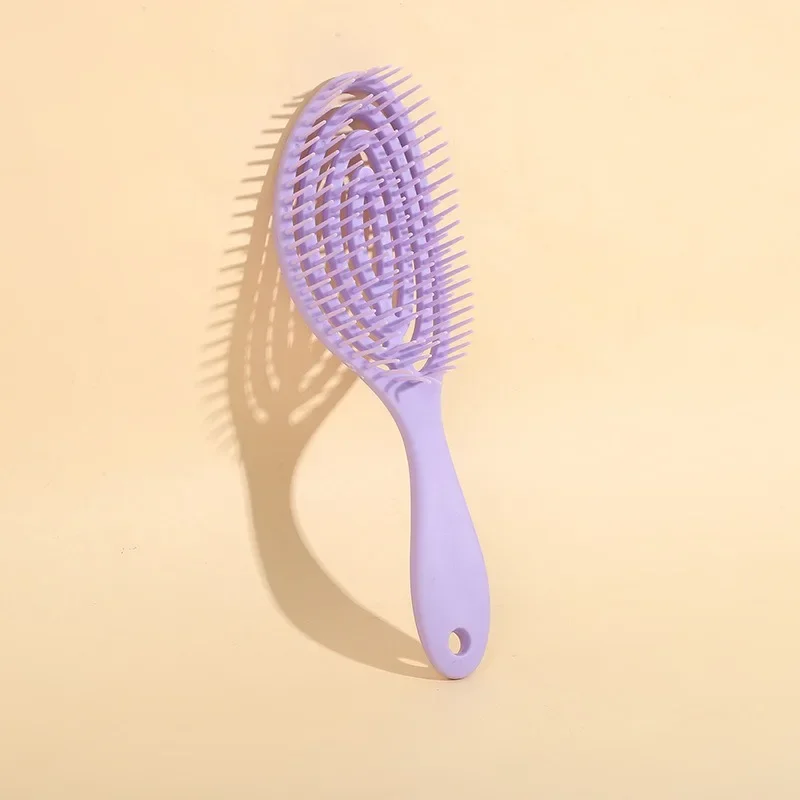 Description Picture 6 of itemHollow Out Hair Comb Detangling Hair Brush Large Plate Massage Combs Hollow Hair Brushes Barber Comb Salon Styling Tools