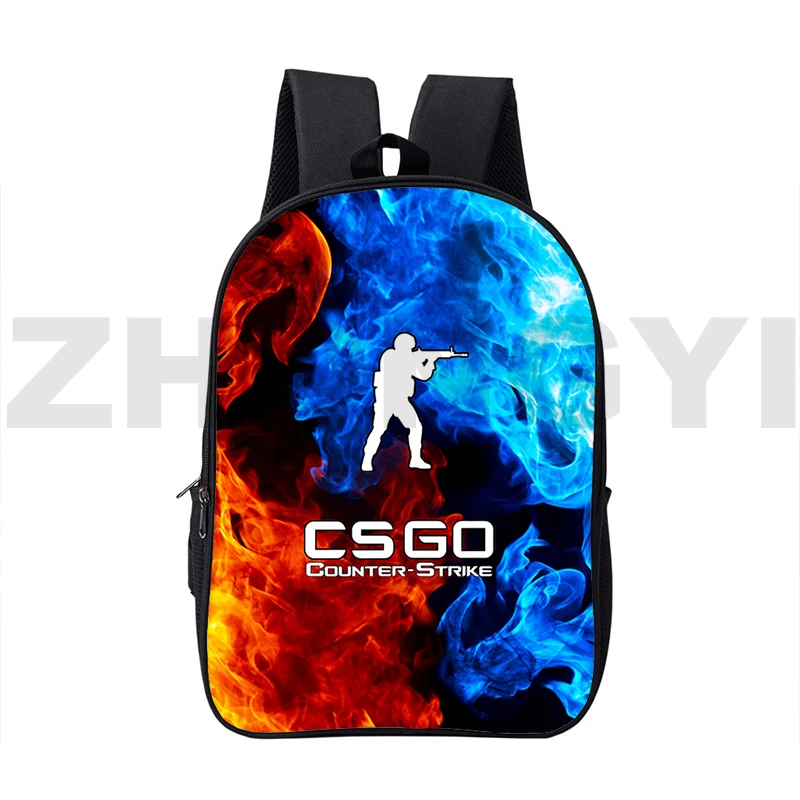 

Рюкзак женский холщовый с объемным принтом, школьный ранец с аниме CS GO, модная большая сумка для книг для девушек, дорожная сумка