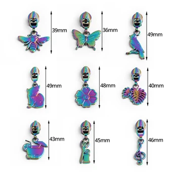 Metal Zipper Pulls - Variety 2