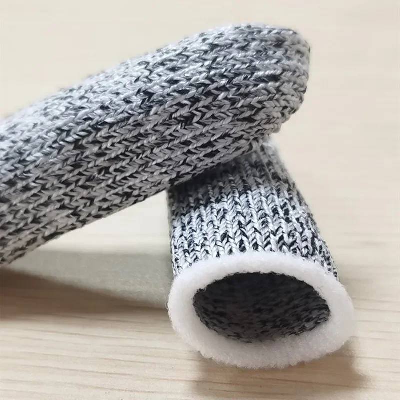 Finger Cots Thumb Protector Anti-Cut Fingertips Finger Sleeve Flexible Resistant Protection Cots 1/5/10Pcs finger guard finger protector thumb brace