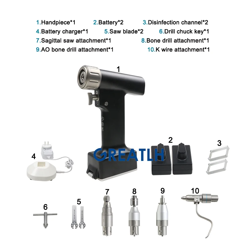 Bone Drill Multifunctional Orthopedics Electric Sagittal Saw K-Wire Attachment Veterinary Tools For veterinary surgical instruments,orthopedic instruments