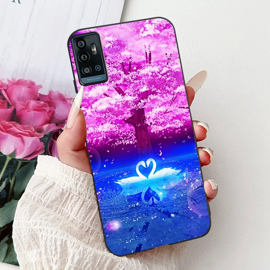 Cool Dragon Pattern Shockproof Soft TPU Phone Case