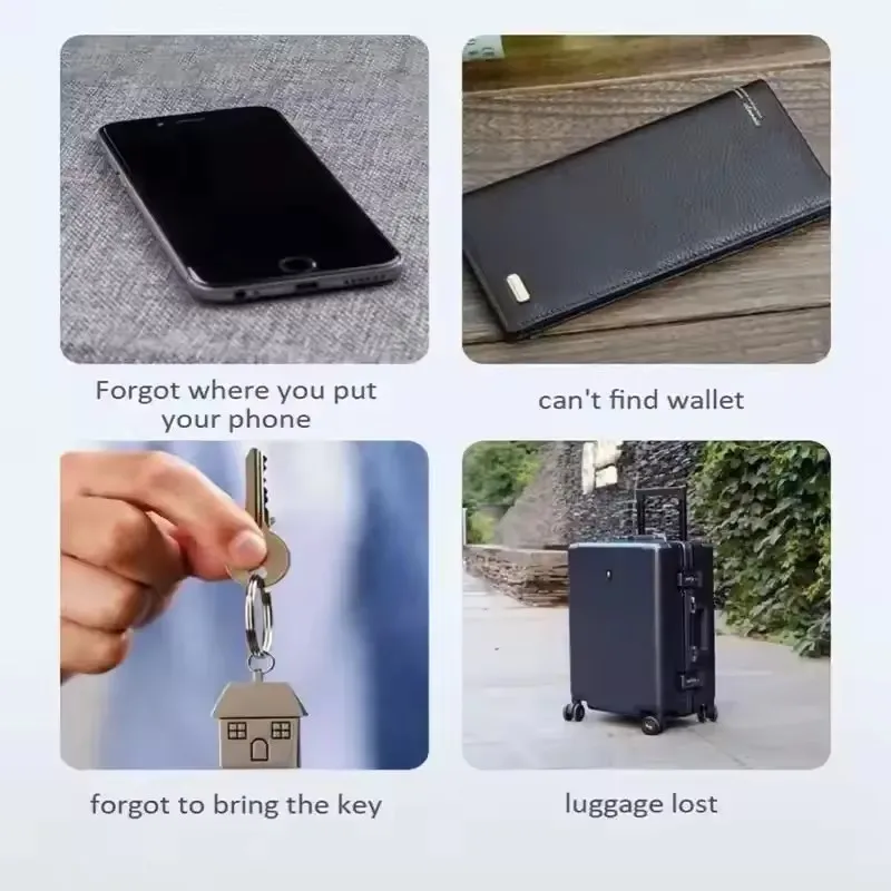 Mini GPS Tracker System For FindMy App Airtag Smart Bluetooth Locator Child Finder Bag Anti-Loss Pet Collar with Tracker gps locator,anti lost tracker,anti lose tracker,item locator,anti lost locator