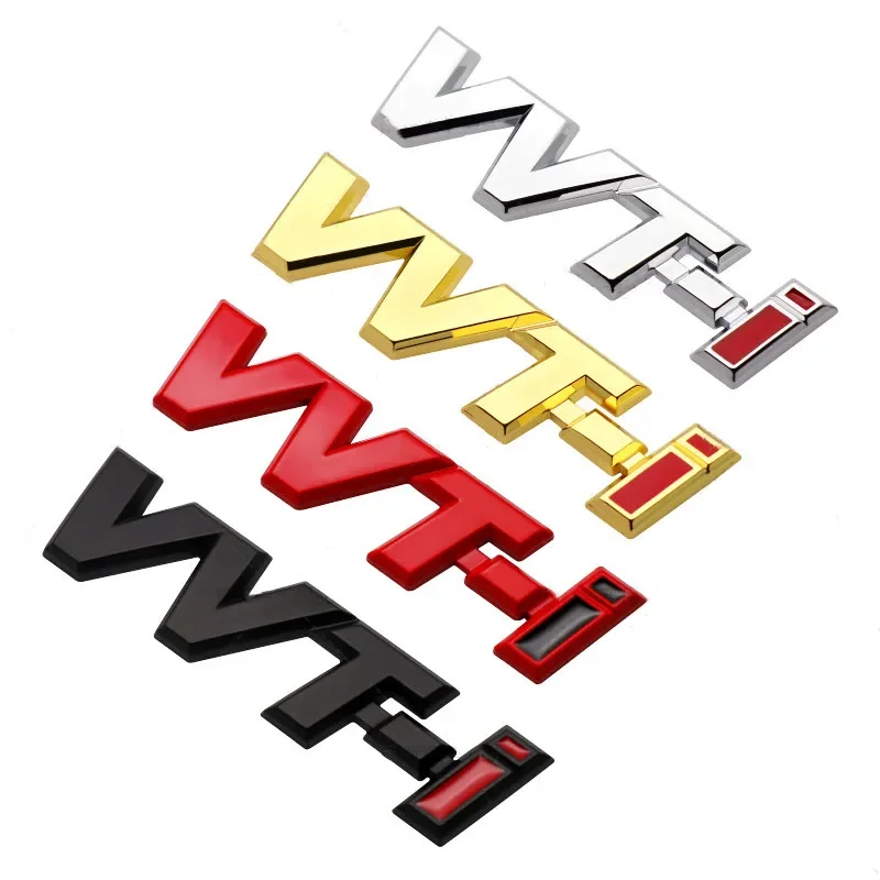 3D Metal VVT-i Logo Side Fender Emblem Rear Trunk Badge Car Stickers for  Toyota VVT Camry Corolla Yaris RAV4 Auris Accessories - AliExpress