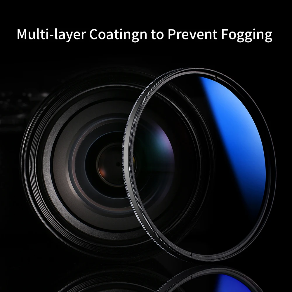 Circular polarizer filter K&F Concept MC CPL Ultra Slim Multi Coated 37/43/46/49/52/55/58/62/67/72/77/82mm