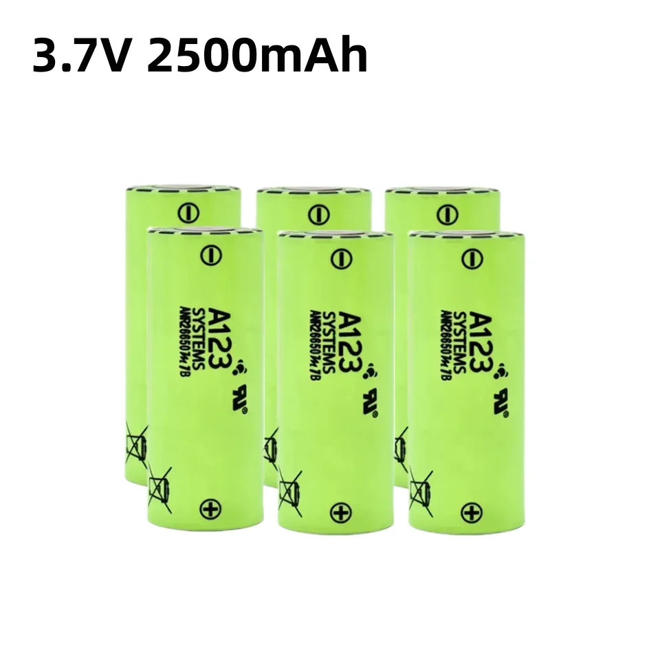 

Factory 2500mAhCylindrical Battery Anr26650m1b Rechargeable Lifepo4 3.7 V Cell For Electric Bicycle