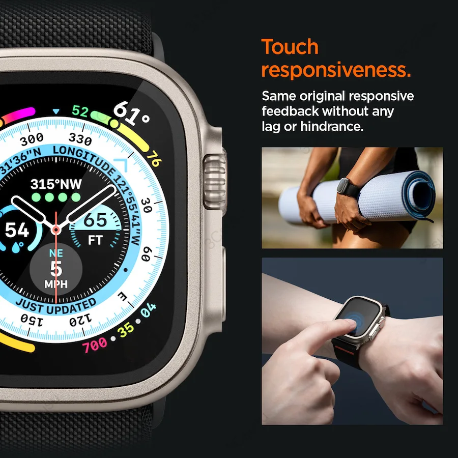 1-3PCS Ceramic Screen Protector for Apple watch Ultra 9 8 7 6 5 4 SE 3 2 49mm 45mm 44mm 41mm 40mm 42mm 38mm
