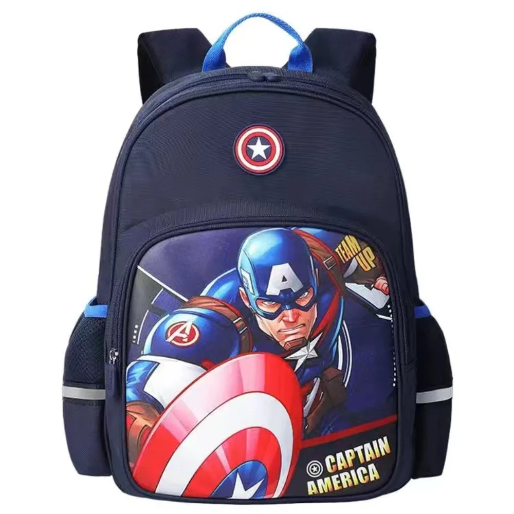 Disney Spider Man Children's Backpack Elementary School Cartoon Backpack Spine Protection Weight Reduction Backpack 1-3 Grades