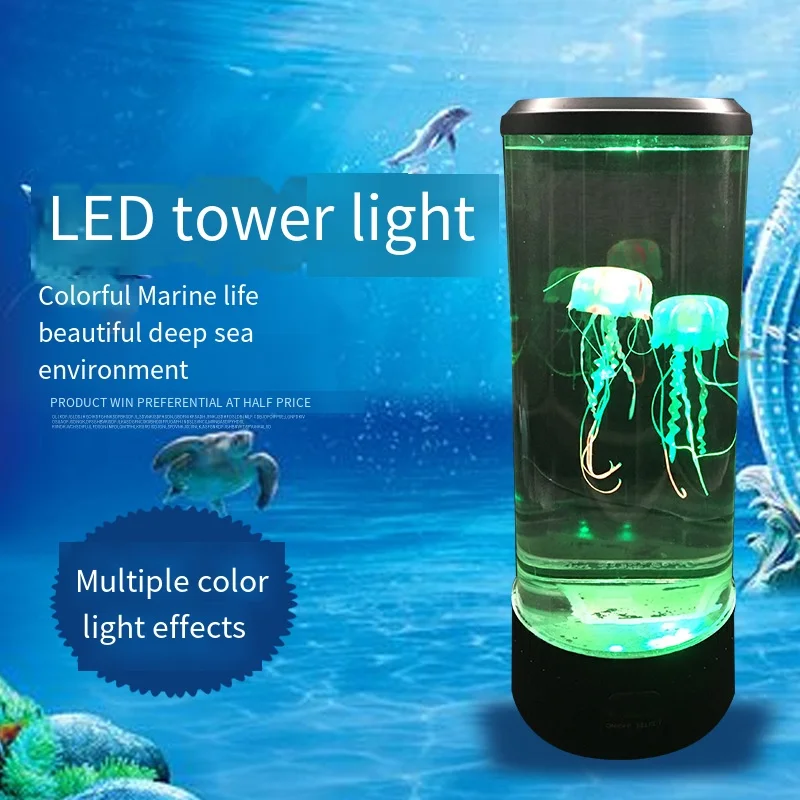 Modern Jellyfish Wall Light | LED Ocean-Inspired Design main image 0