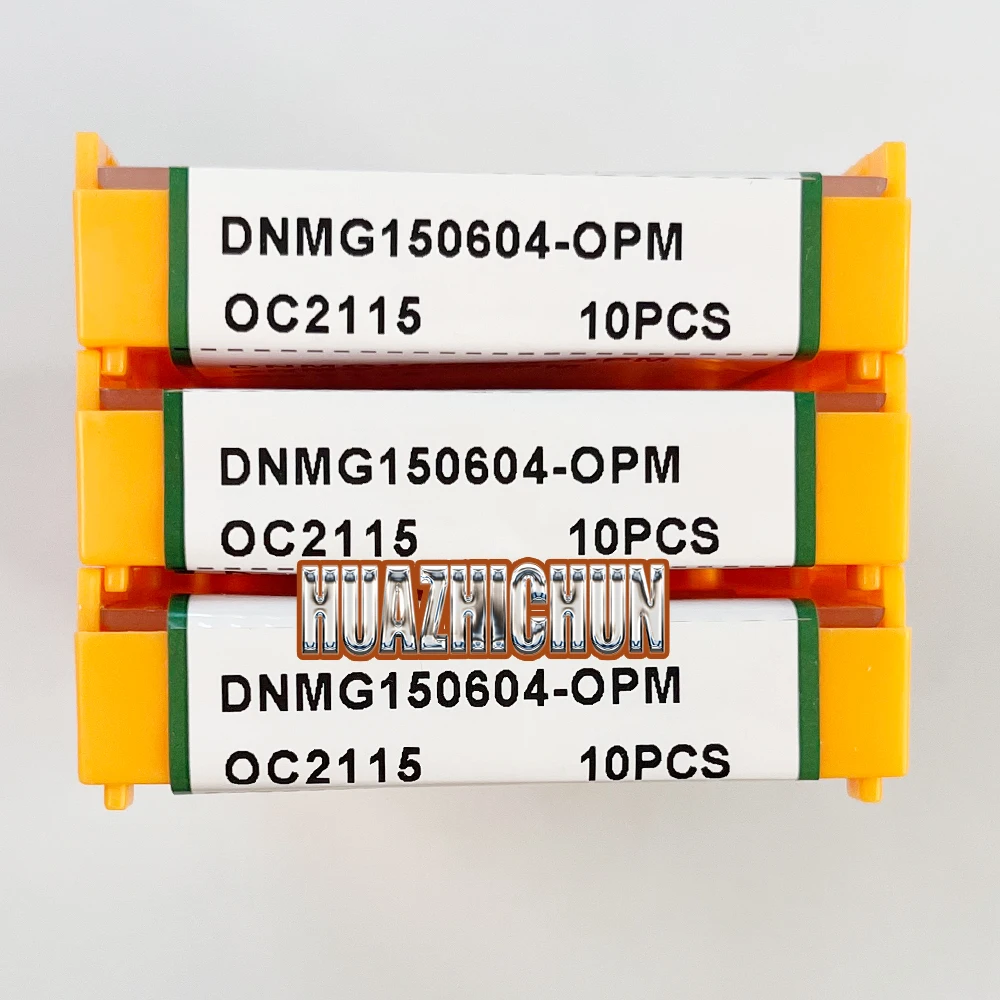 HUAZHICHUN DNMG150604-OPM OC2115 CNC keményfém inserts számára P