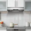 | Chef Series 30” C400 Range Hood Slim Under Cabinet Kitchen Extractor - Stainless Steel Design with Self Cleaning - 6- 5