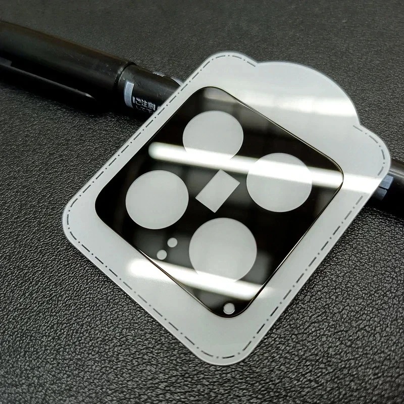 3D High-Quality Tempered Glass Camera Lens Full Cover Protective Cap