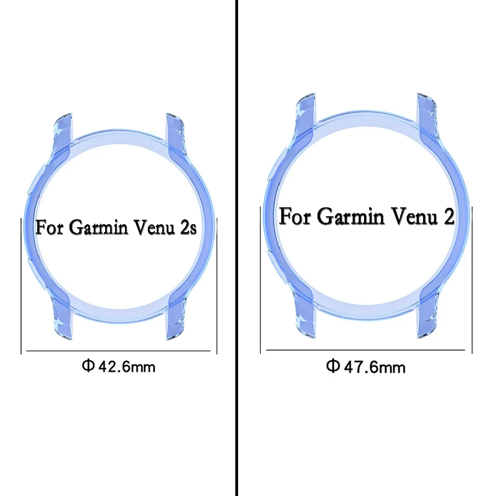 Transparent Soft TPU Screen Protector & Protective Shell for Smartwatch Display Enhancement
