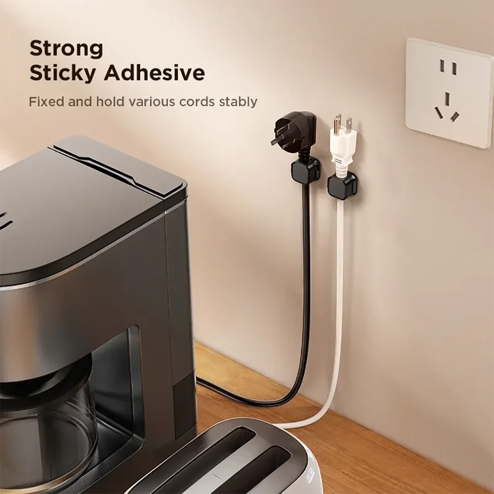 1/3/6PCS Magnetic Cable Clips Cable Smooth Adjustable Cord Holder Desk Management Wire Keeper Wire Organizer Holder cable organizer