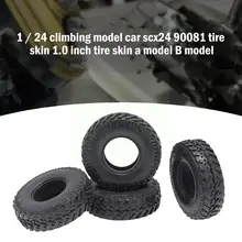 

4 Pieces Of 60*20mm 1.0 Inch Rubber Super Swamp Mud Tires Toy Car Accessories Supplies For 1/24 Rc Track Wheel Axis N8r1