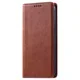 Premium Retro Leather Wallet Magnetic Flip Case - Universal for Honor 10X Lite (Brown)