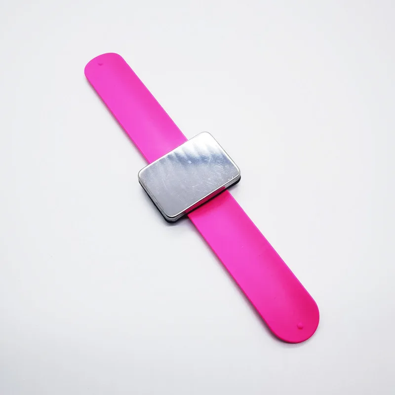 Magnetic Silicone Hair Clip & Bobby Pin Holder Wristband