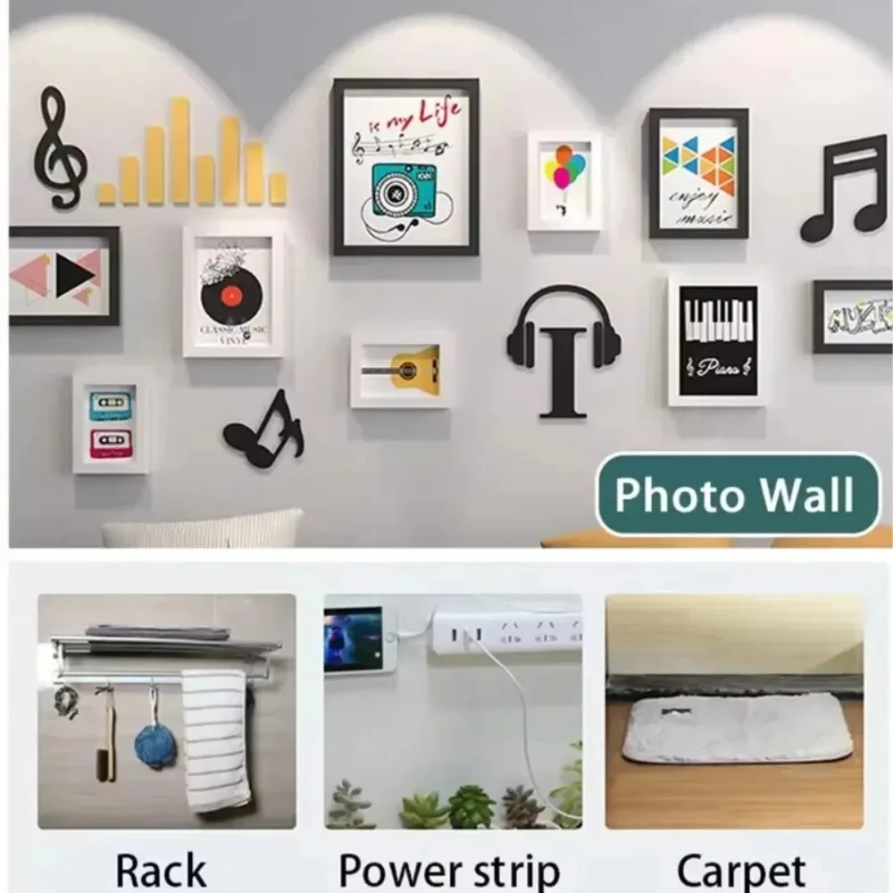 Nano Double Sided Tape Transparent Strong Adhesive Removable Reusable for Glass Wood Metal Phone Mounts Home Office DIY Supplies