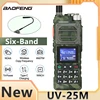 Baofeng UV-25M Walkie Talkie UV-25 10W 999CH Multi-band Amateur AM/FM Radio 10KM Frequency Copy NOAA USB-C Charger Ham Radio 1